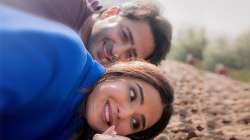 A still from Shaheer Sheikh and Jasmin Bhasin's song 'Iss Baarish Mein'