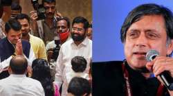 shashi tharoor, maharashtra political crisis, shinde, eknath shinde, Maharashtra, Maharashtra politi