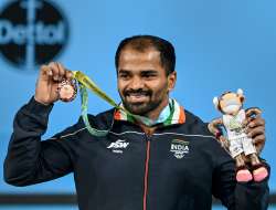 Gururaja Poojary lifted 151kg in his 3rd attempt.