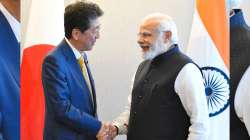 PM Narendra Modi meets Shinzo Abe in Japan