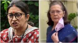 Smriti Irani and Sonia Gandhi