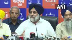 Shiromani Akali Dal (SAD) chief Sukhbir Singh Badal in Chandigarh