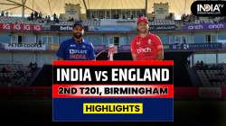 Ind vs ENG - 2nd T20I, Highlights