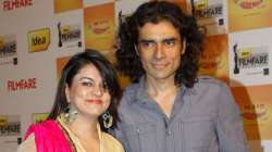 Imtiaz Ali with his estranged wife Preety