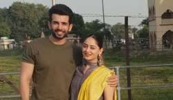 Jay Bhanushali and Mahhi Vij