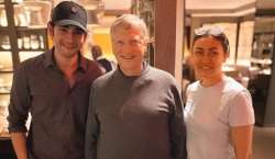 Mahesh Babu, Bill Gates, Namrata Shirodkar