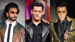 Ranveer Singh, Salman Khan, Karan Johar