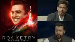 Rocketry The Nambi Effect r madhavan shah rukh khan suriya