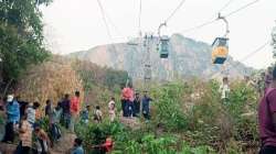 Three people lost their lives during the Jharkhand ropeway mishap. 