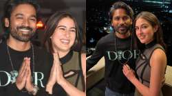  Sara Ali Khan with Dhanush 