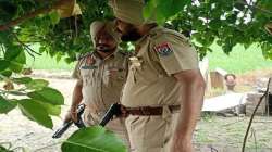 Punjab police at encounter site