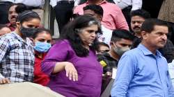 Social activist Teesta Setalvad being produced at Metropolitan Magistrate court in Ahmedabad, Saturday, July 2, 2022. 