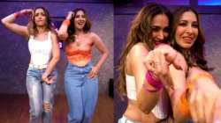 Malaika Arora & Sophie Choudry 