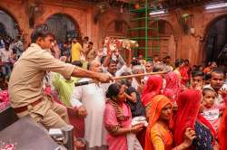 Bankey Bihari temple, uttar pradesh, High-level committee Bankey Bihari temple tampede