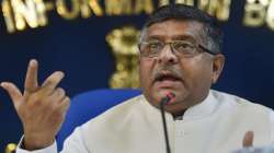 BJP leader and former Union minister Ravi Shankar Prasad