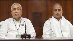 RCP Singh with Nitish Kumar