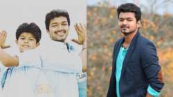 Thalapathy Vijay and his son