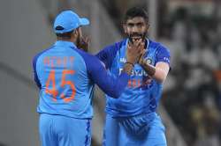 Jasprit Bumrah and Rohit Sharma