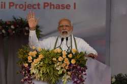 PM Modi inaugurates several development projects in the poll-bound and his home state Gujarat