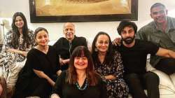 Alia, Ranbir and Bhatt Family