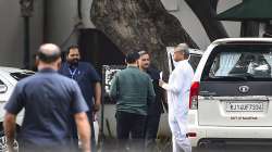 Rajasthan Chief Minister and senior Congress leader Ashok Gehlot at 10, Janpath in New Delhi