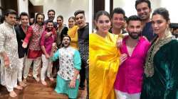 Ranveer Singh, Deepika Padukone, Sara Ali Khan for Ganpati darshan