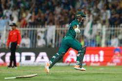 Naseem Shah was the man for Pakistan in the last over.