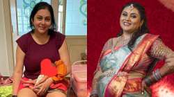 Actress Namitha announced her pregnancy on her birthday on May 1