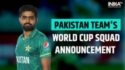 Babar Azam will lead Pakistan in the T20 World Cup.