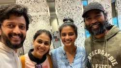 Dhanush, Riteish- Genelia, Priyamani get together