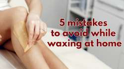 waxing at home mistakes