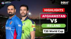 AFG vs IRE, T20 World Cup 2022 Super 12