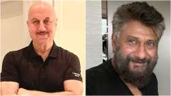 Anupam Kher and Vivek Agnihotri 