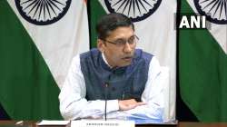 MEA spokesperson Arindam Bagchi