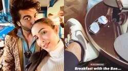 Arjun Kapoor enjoys breakfast with his 'bae' Malaika 