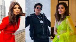 Priyanka Chopra, Shah Rukh Khan, Anushka Sharma