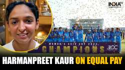 Harmanpreet Kaur, equal pay for women cricketers