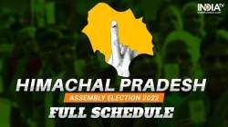 Himachal Pradesh to vote on November 12, results on December 8