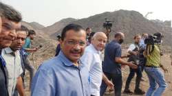 Kejriwal's visit to Ghazipur landfill heats up MCD election battle