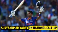 Suryakumar Yadav opens up on his national call