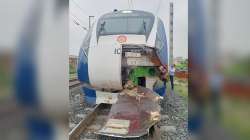 Mumbai-Gandhinagar Vande Bharat Express meets an accident days after being launched.