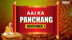 Aaj Ka Panchang 3 November 2022