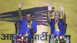 Chief Minister of Delhi Arvind Kejriwal and Deputy Chief Minister Manish Sisodia.