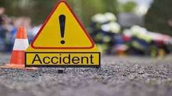 Aligarh accident, aligarh highway accident, death toll, injured, bus hits several vehicles on highwa