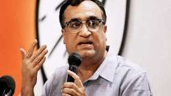 Ajay Maken, Ajay Maken latest news, Ajay Maken Rajasthan Congress