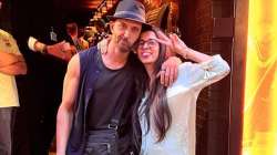 Hrithik Roshan and Saba Azad