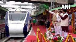 PM Modi flags off  Chennai-Mysuru Vande Bharat Express.