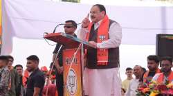 Nadda is in Gujarat for campaigning for BJP in the assembly election