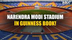 Narendra Modi Stadium in Guinness Book!