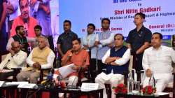 Union Minister Nitin Gadkari announces some mega road projects in the region